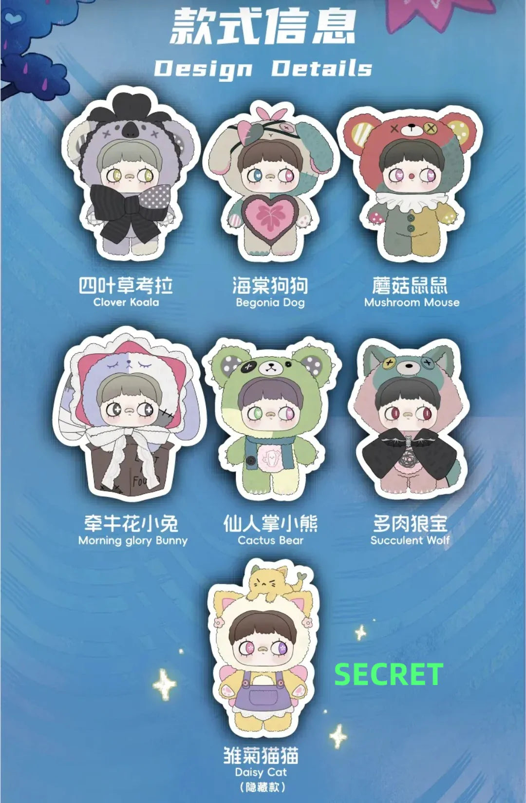SALE - MayMei V4 Symbiote Neverland Series Plush Blind Box
