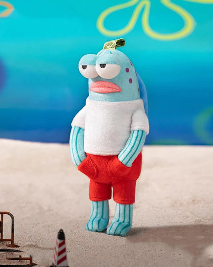SALE - Bikini Bottom Buddies - Whimsical Plush Dolls