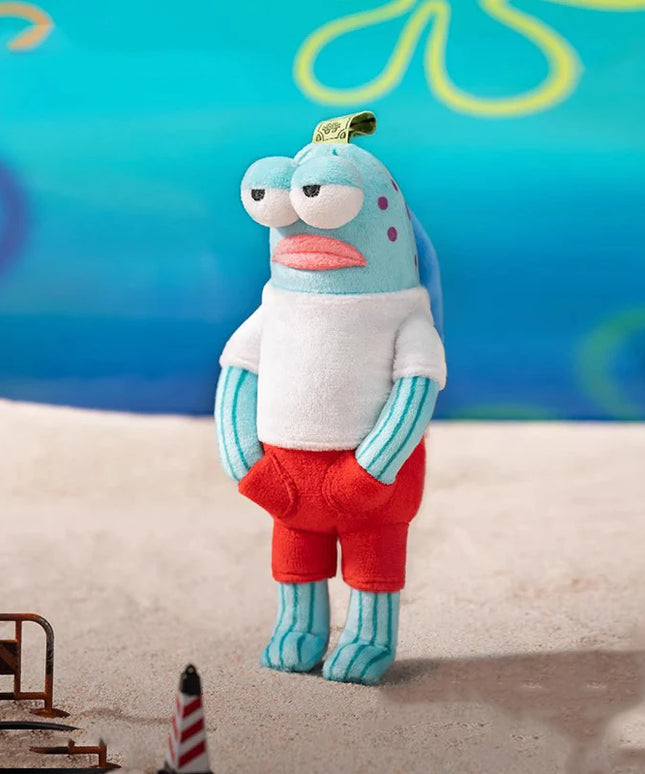 SALE - Bikini Bottom Buddies - Whimsical Plush Dolls