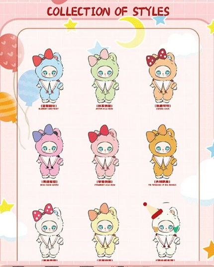 LiiLa's Lucky Cat V3 Series Plush Pendant Dolls