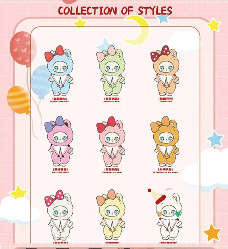 LiiLa's Lucky Cat V3 Series Plush Pendant Dolls