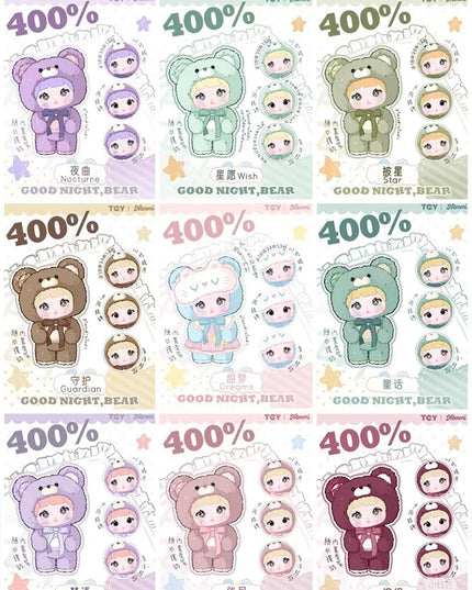 [SALE] NOMMI 400% - Good Night Bear Plush Series