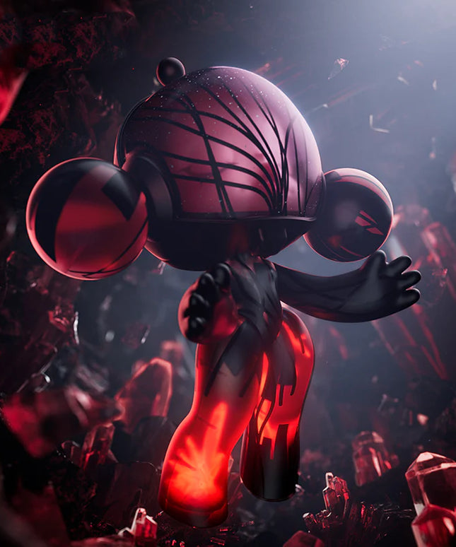 MEGA α SKULLPANDA 400% Red Crystal Figure (Collectors Item)