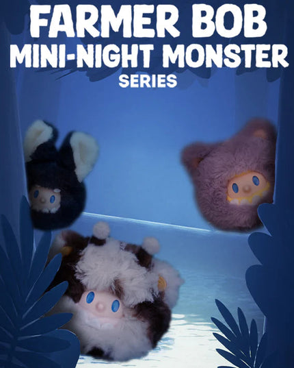 FARMER BOB - MINI Night Monster Series Plush Dolls