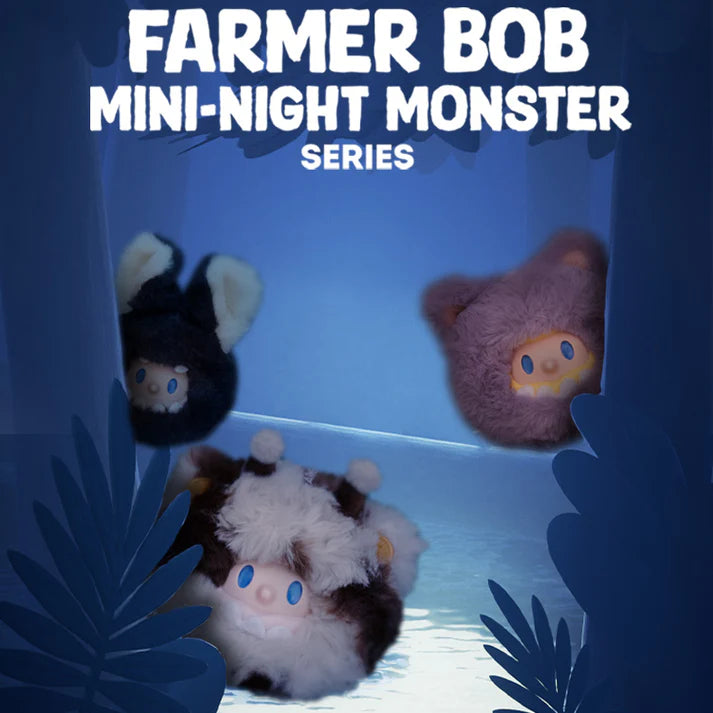 FARMER BOB - MINI Night Monster Series Plush Dolls