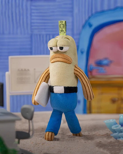 SALE - Bikini Bottom Buddies - Whimsical Plush Dolls