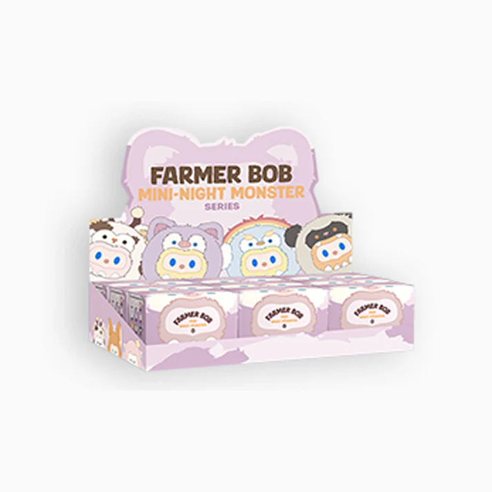FARMER BOB - MINI Night Monster Series Plush Dolls