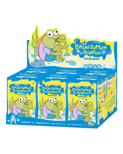 SALE - Bikini Bottom Buddies - Whimsical Plush Dolls