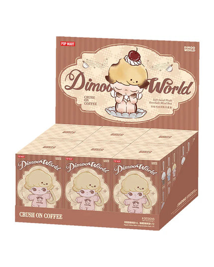 DIMOO - Crush on Coffee Soft Plush Blind Box Pendants