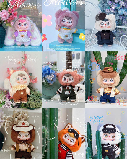 DOUBAO 400% Disappearing Burger Plush Series