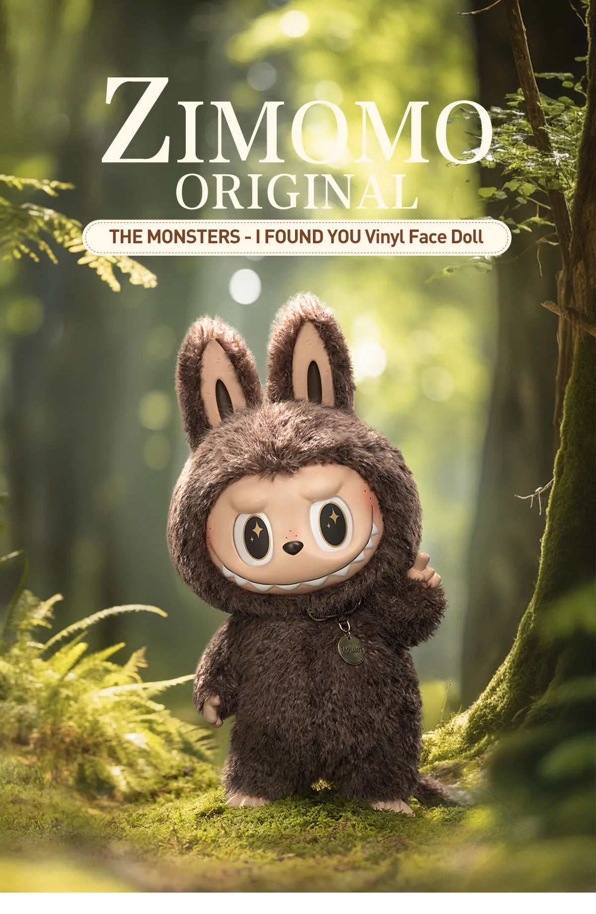 ZIMOMO THE MONSTERS - I FOUND YOU Vinyl Face Doll