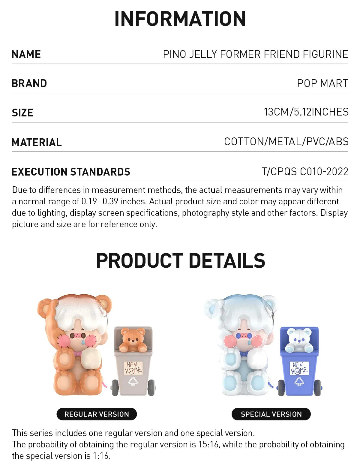 PINO JELLY Limited Figures