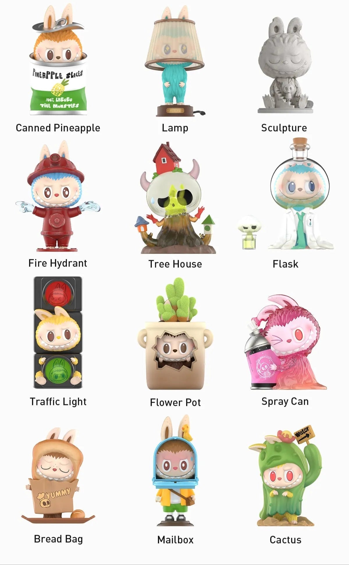 THE MONSTERS Almost Hidden Series Blind Box Figures