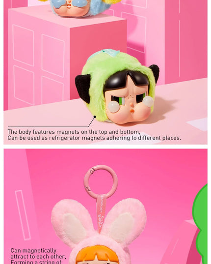 SALE - CRYBABY × Powerpuff Girls Series-Vinyl Face Plush Blind Box