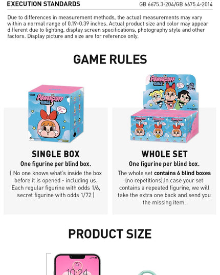 SALE - CRYBABY × Powerpuff Girls Series-Vinyl Face Plush Blind Box