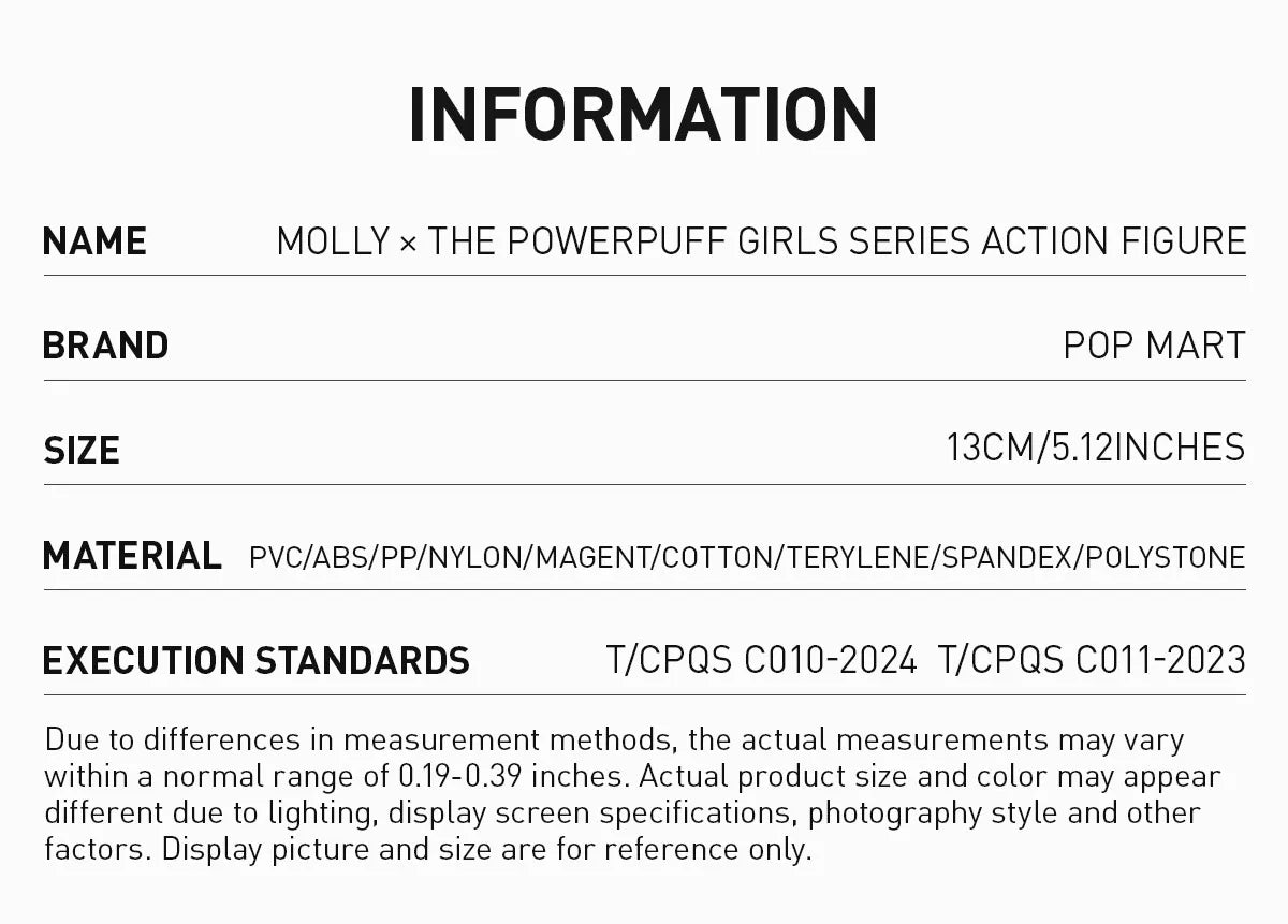 MOLLY x POWERPUFF GIRLS BJD Figures
