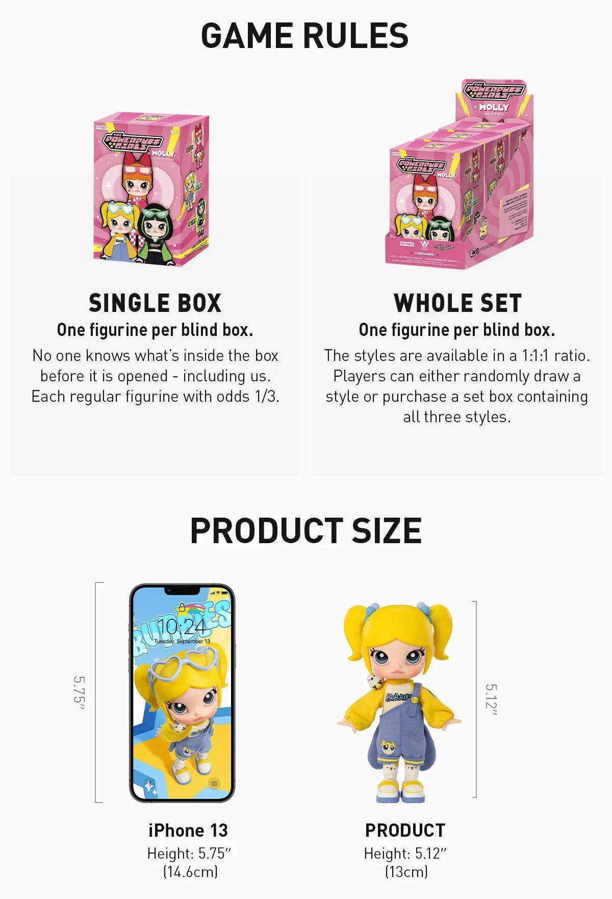 MOLLY x POWERPUFF GIRLS BJD Figures – Panda Pop SA