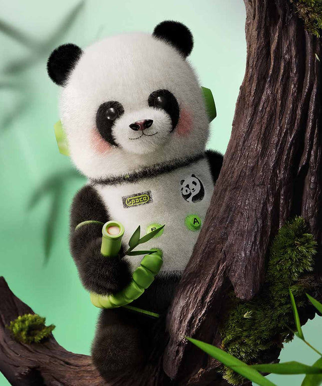 PANDA - MEGA SPACE MOLLY 400% Figure
