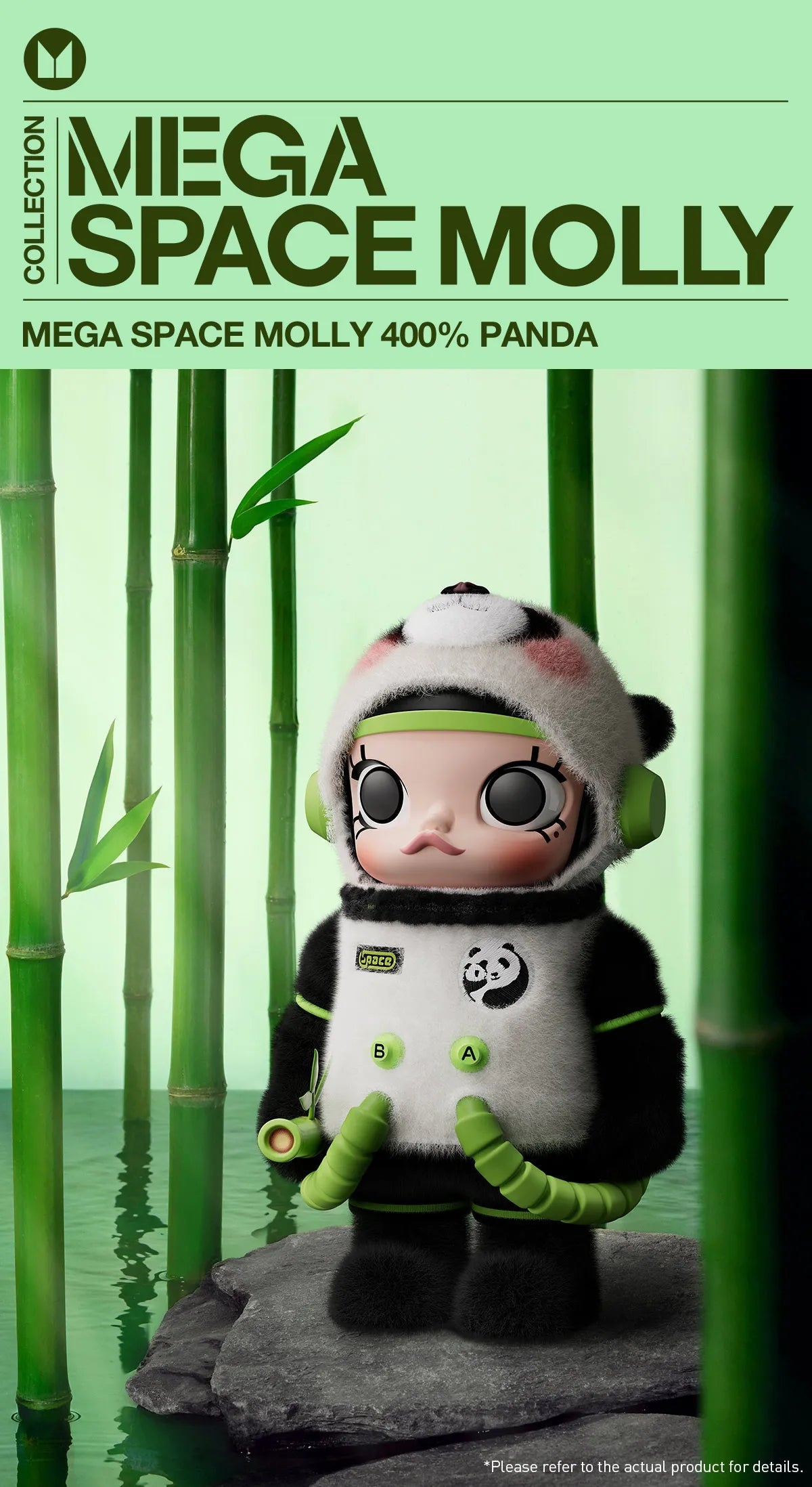 PANDA - MEGA SPACE MOLLY 400% Figure