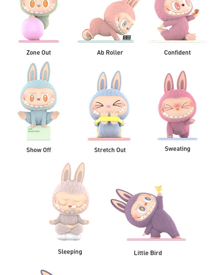 LABUBU YOGA - The Monsters Series