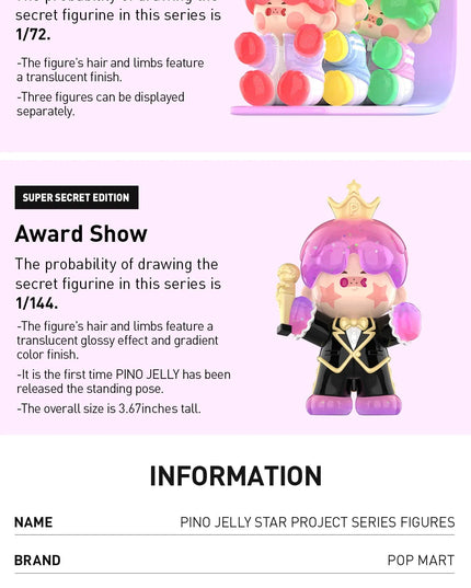 PINO JELLY Star Project Series Blind Box