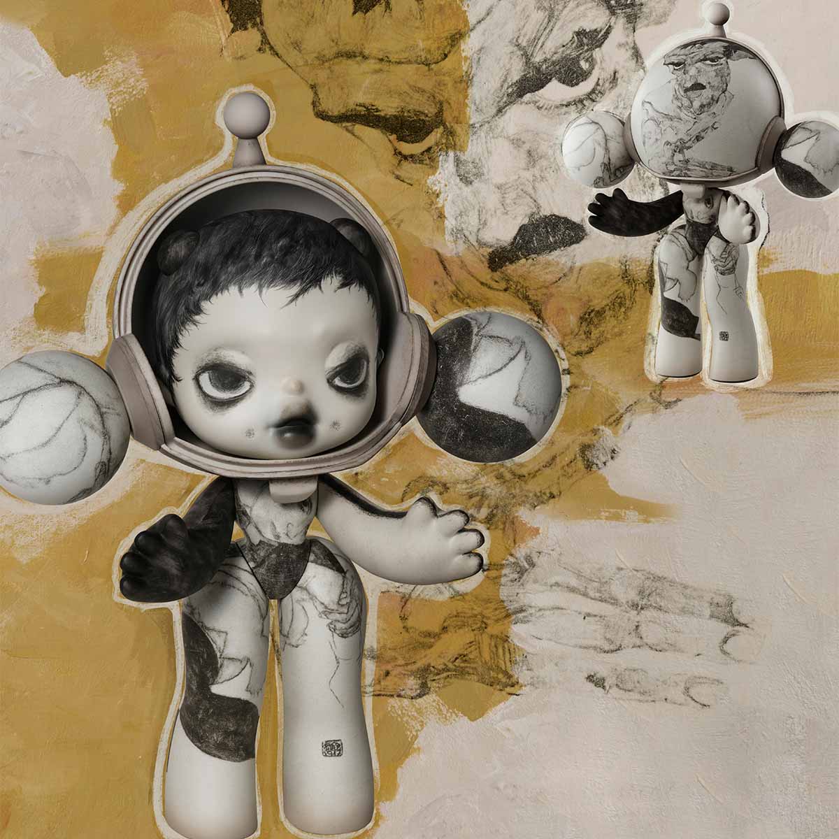 Pre-Order] MEGA SKULLPANDA 400% Figures – Panda Pop SA