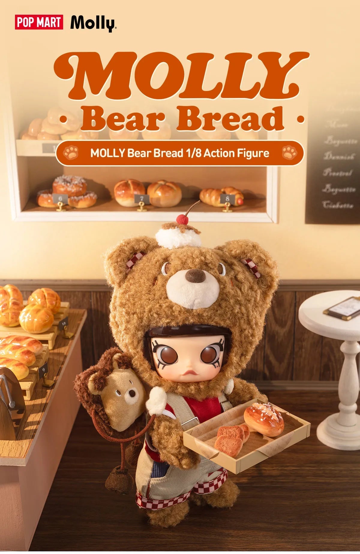 Pre-Order] MOLLY BEAR BJD Figure – Panda Pop SA