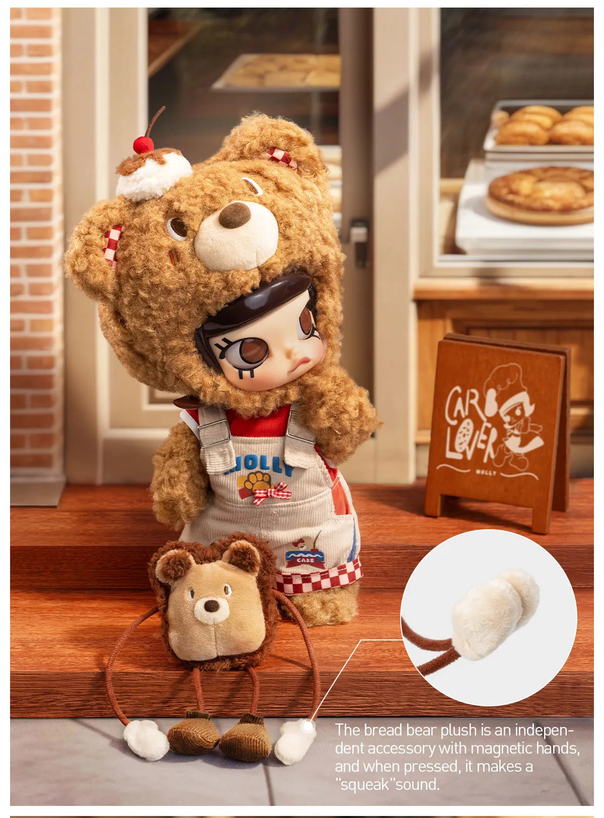 Pre-Order] MOLLY BEAR BJD Figure – Panda Pop SA