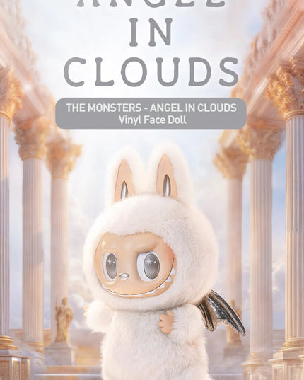 LABUBU - ANGEL IN CLOUDS Vinyl Face Doll