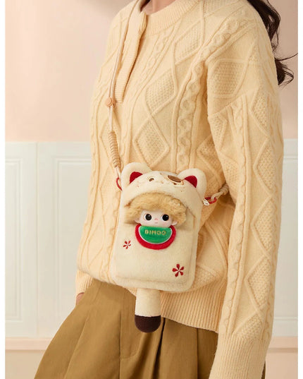 DIMOO Weaving Wonders Series-Quilt Phone Bag