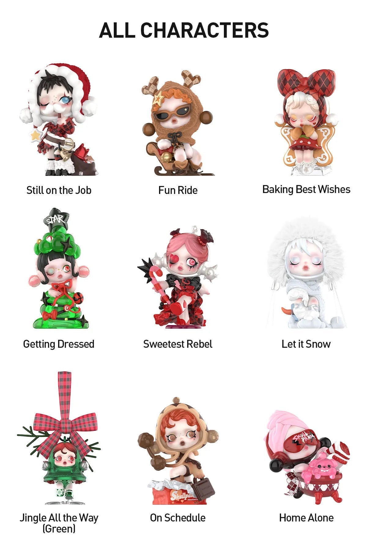 その他 POPMART SKULLPANDA Tell Me What You Want SKULLPANDA - Tell Me What You Want Series – Panda Pop SA