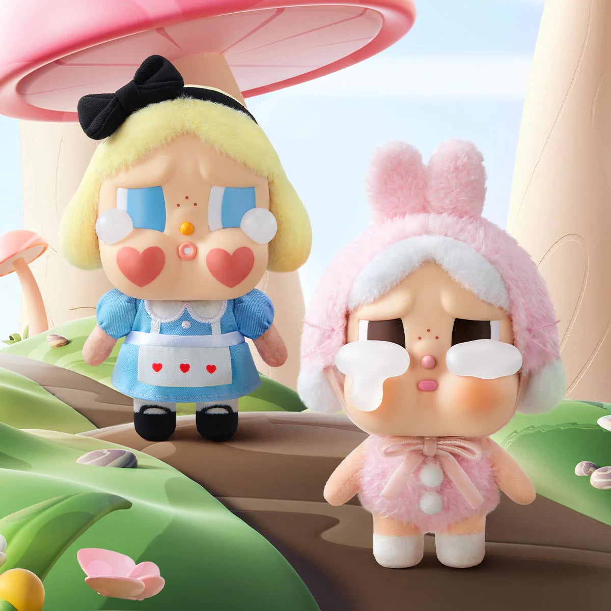 SALE - CRYBABY Crying Again Vinyl Face Plush Pendant