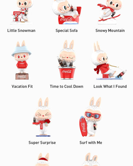 LABUBU COCA-COLA Blind Box Figurines Series