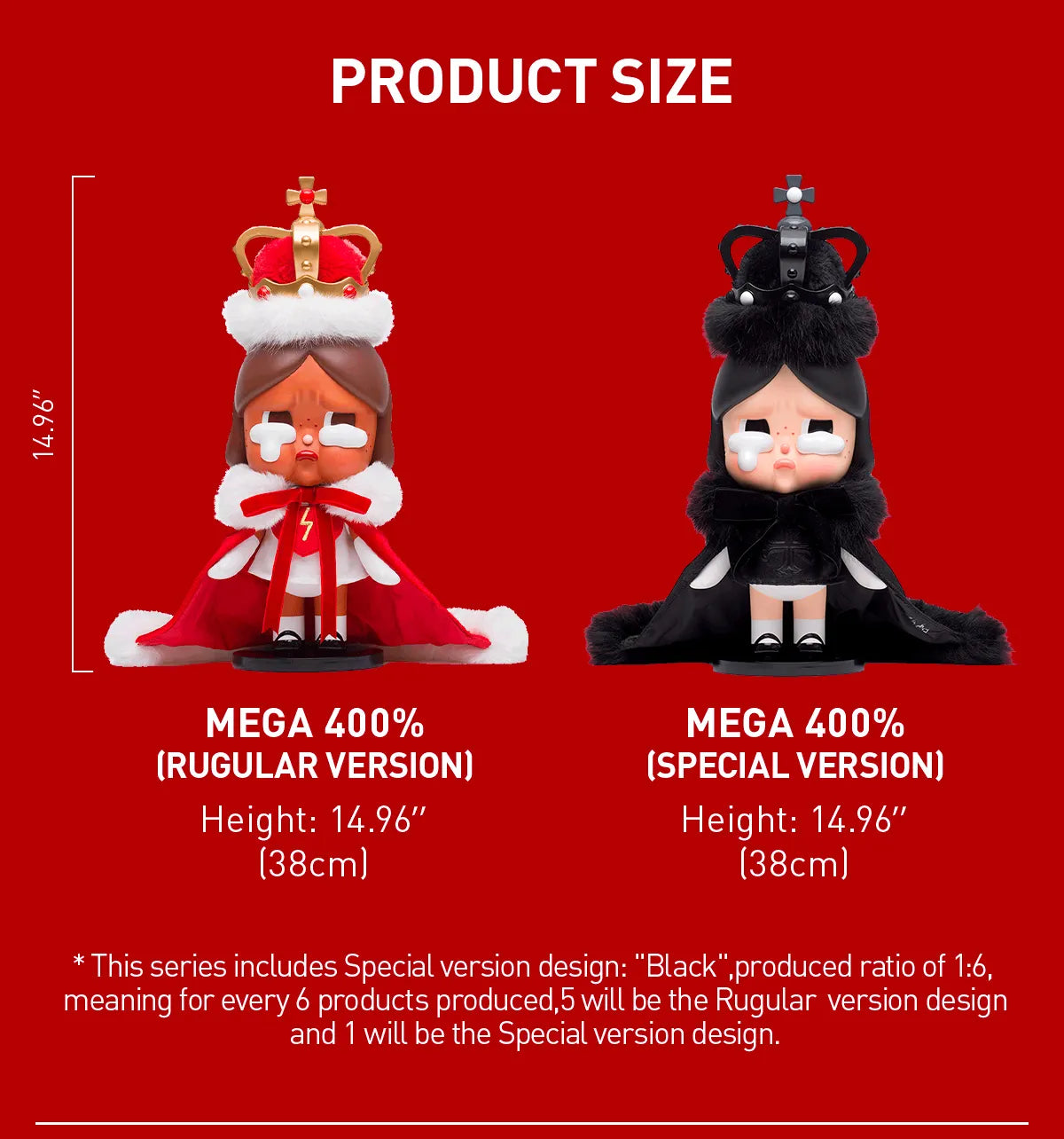MEGA CRYBABY 400% The Queen of Broken Heart