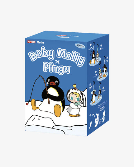 Baby Molly × Pingu Happy Fishing Series-Vinyl Plush Pendant