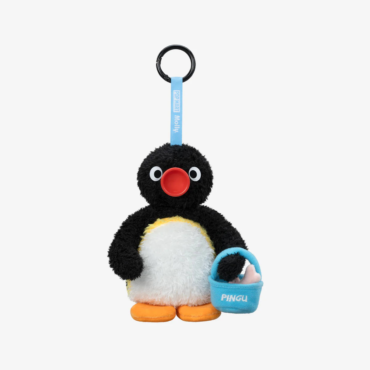 Baby Molly × Pingu Happy Fishing Series-Vinyl Plush Pendant