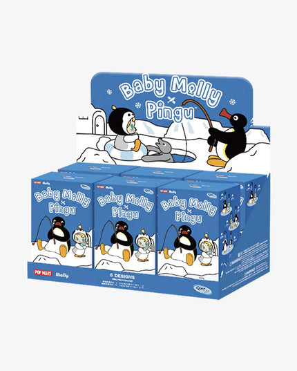 Baby Molly × Pingu Happy Fishing Series-Vinyl Plush Pendant