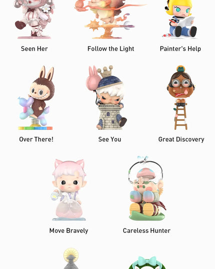 Finding MOKOKO Series Figures