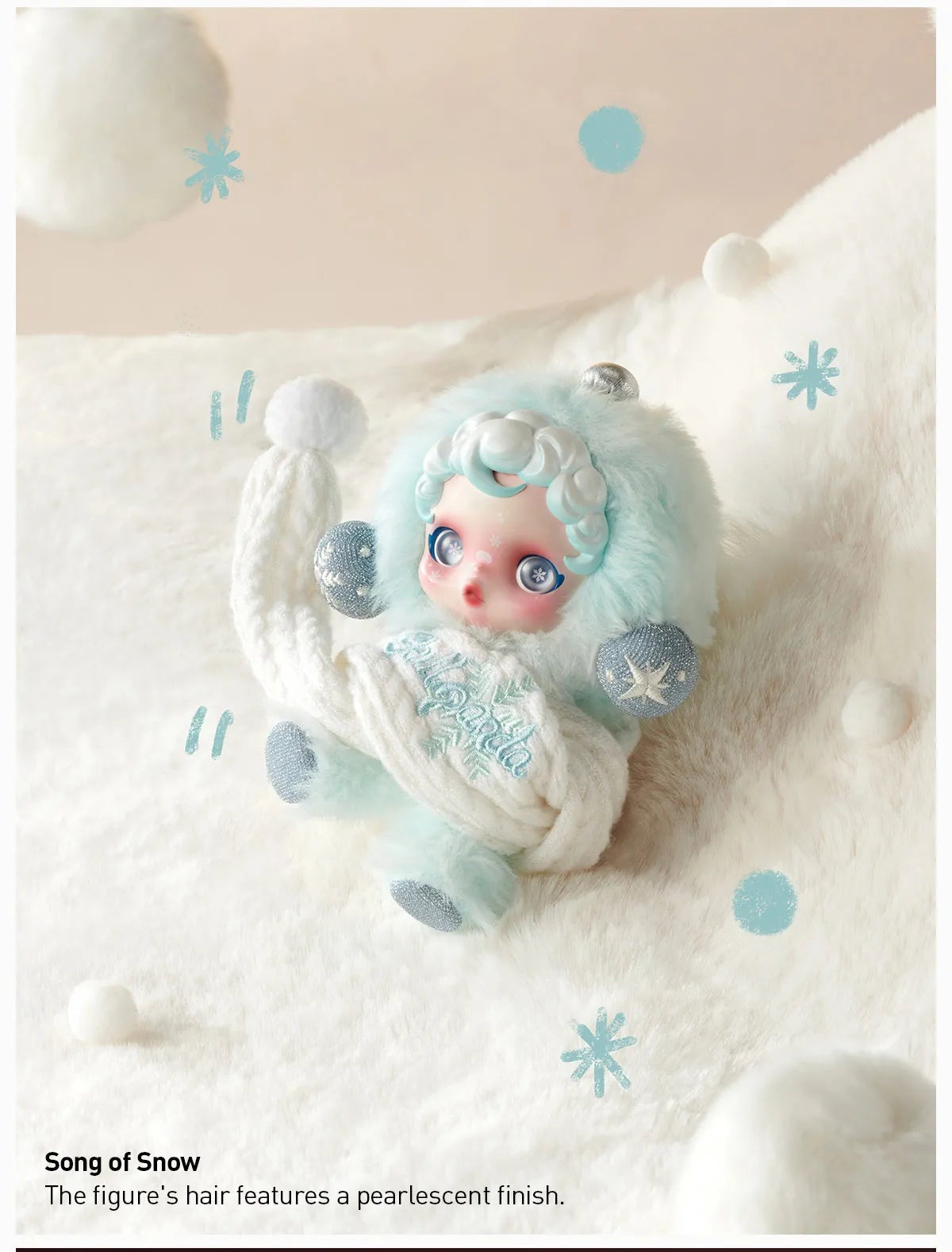 SKULLPANDA Winter Symphony Series Plush