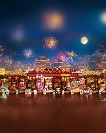 Snake's New Year Celebration - Fortunate Series Block Figures