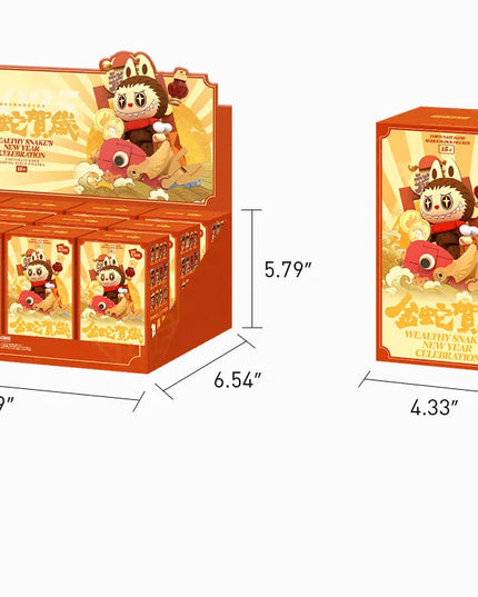 Snake's New Year Celebration - Fortunate Series Block Figures