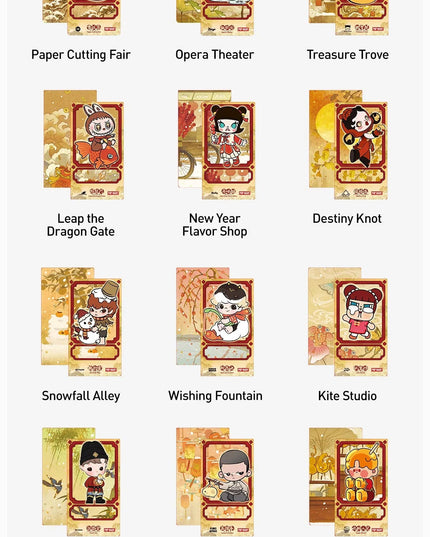 Snake's New Year Celebration - Fortunate Series Block Figures