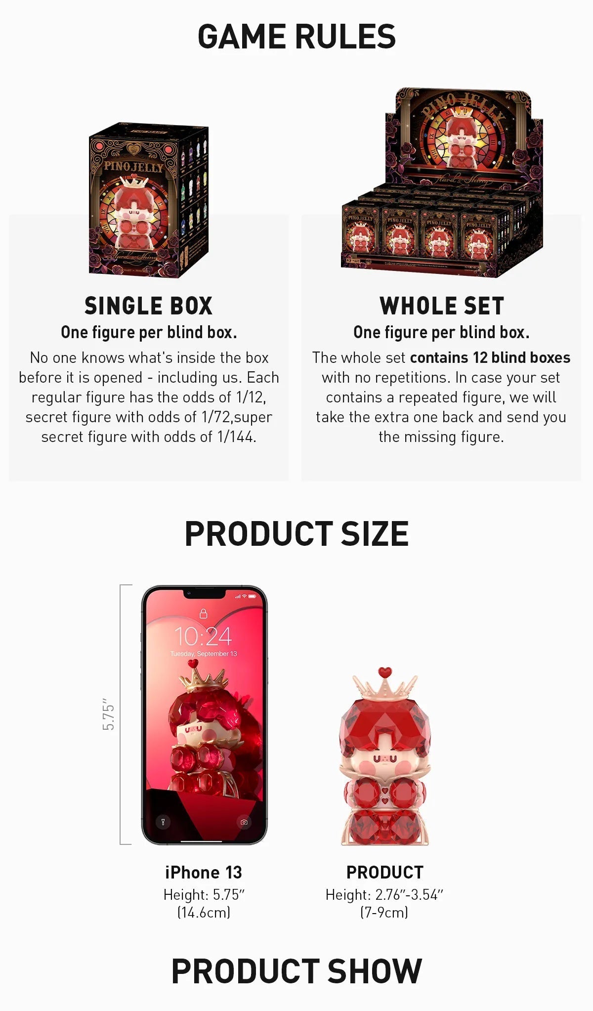 PINO JELLY Hard & Shiny Series Figures