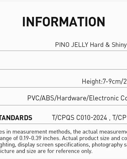 PINO JELLY Hard & Shiny Series Figures