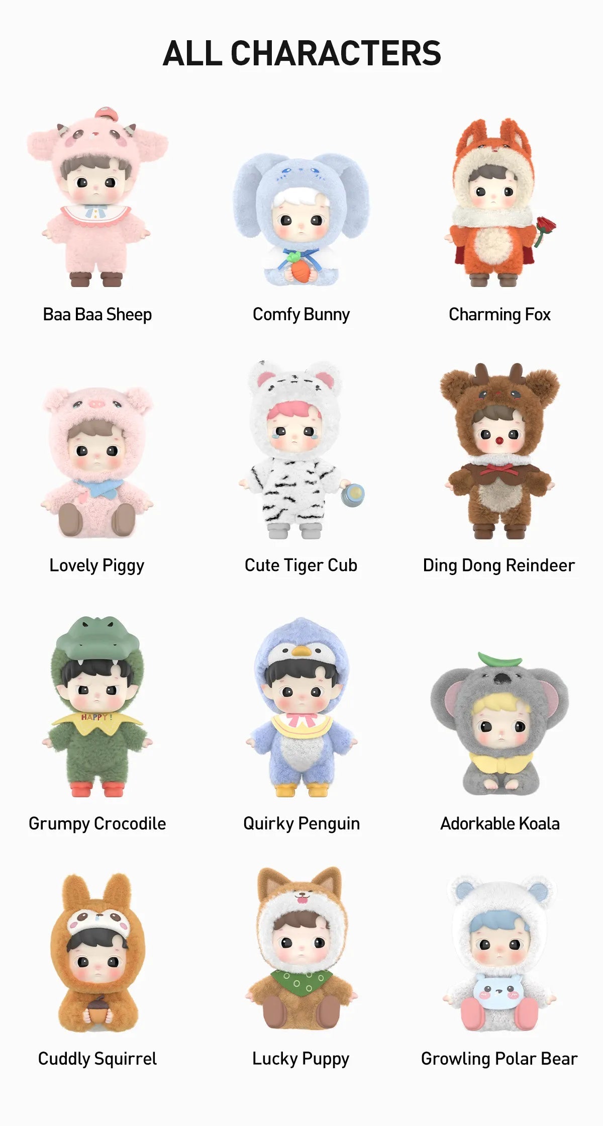 [Pre-Order] HACIPUPU Snuggle With You Series