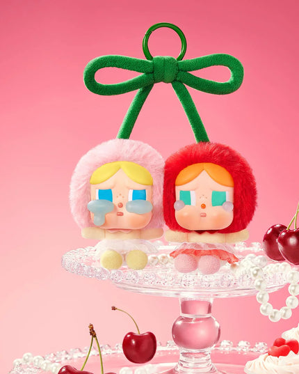 CRYBABY Crying For Love Series-Vinyl Plush Hanging Card (Love You Cherry Much)
