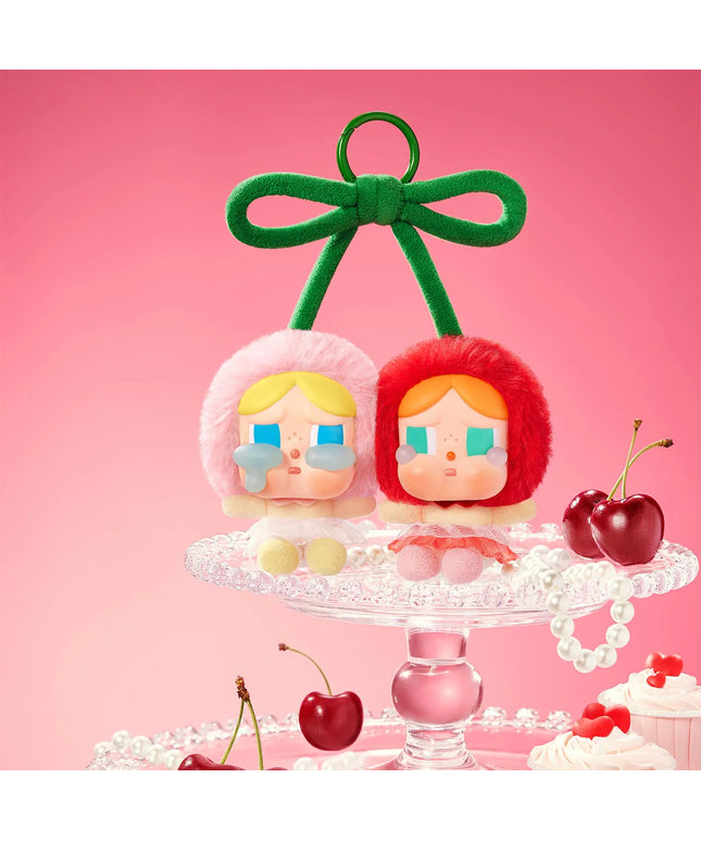 CRYBABY Crying For Love Series-Vinyl Plush Hanging Card (Love You Cherry Much)