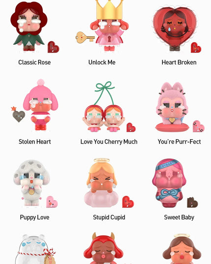 CRYBABY Crying For Love Series Figures