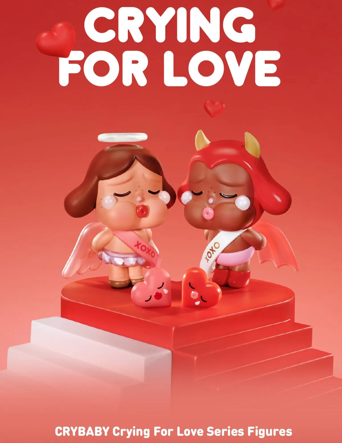 CRYBABY Crying For Love Series Figures
