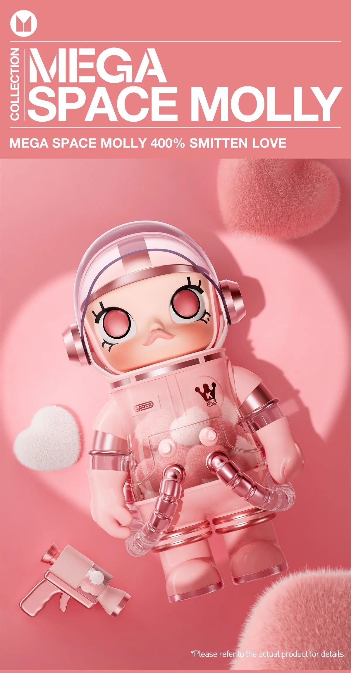 その他 MEGA SPACE MOLLY 400% SMITTEN LOVE MEGA SPACE MOLLY 400% - SMITTEN LOVE Figure[Pre-Order